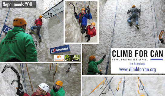 Will you take the 24-hour Everest Ice Wall Challenge?