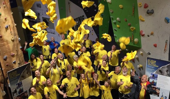 Climb For CAN celebrates Everest Ice Wall Challenge success