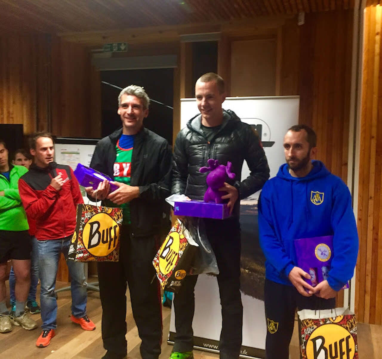 1st place Paul Wathan Petzl Night Trail