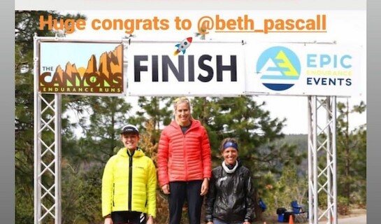 Beth Pascall wins Canyons 100k Ultra