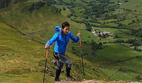 Incredible new 214 peak Wainwrights record by Sabrina Verjee