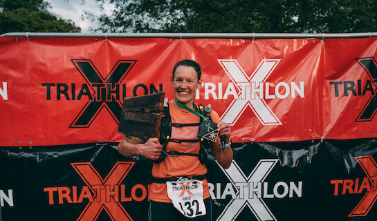 1st Lady at the world's toughest triathlon!