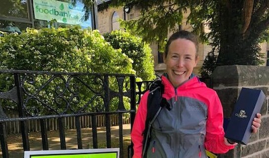 Becky Beale is first lady at West Highland Way