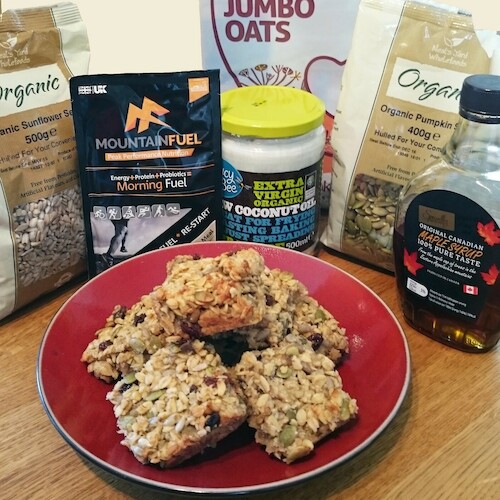 Morning Fuel Banana Flapjacks